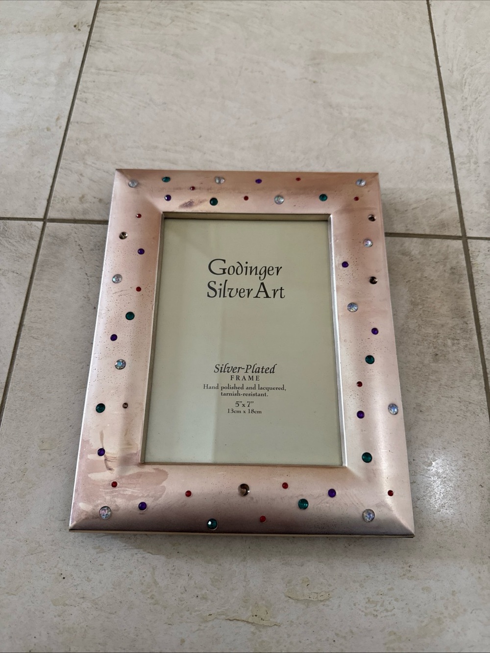 Godinger 5x7 Photo Frame | Rose Gold | Gently Used